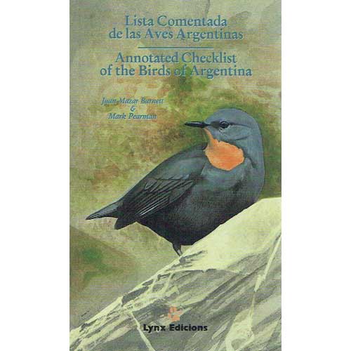 Lista Comentada De Las Aves Argentinas / Annotated Checklist of the Birds of Argentina cover