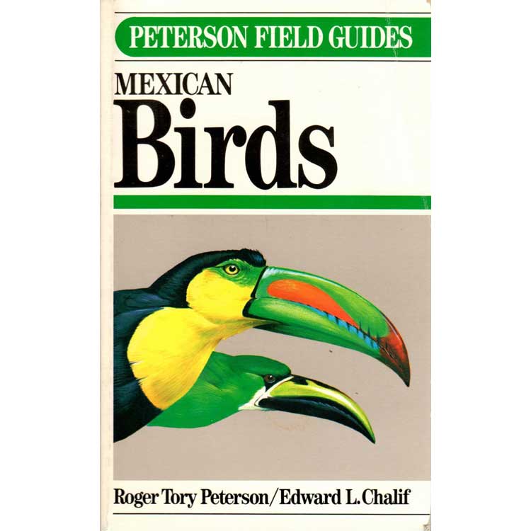 Book cover and/or sample page of A Field Guide to Mexican Birds: Mexico, Guatemala, Belize, El Salvador