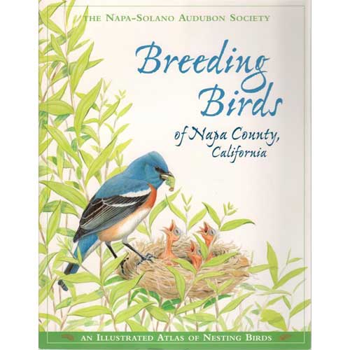 Book cover and/or sample page of Breeding Birds of Napa County, California: An Illustrated Atlas of Nesting Birds