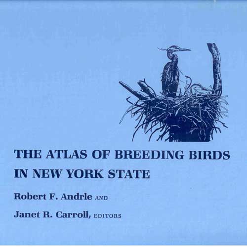 Book cover and/or sample page of The Atlas of Breeding Birds in New York State