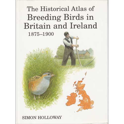 Book cover and/or sample page of The Historical Atlas of Breeding Birds in Britain and Ireland: 1875-1900