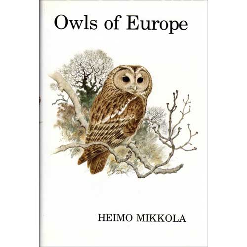 Book cover and/or sample page of Owls of Europe