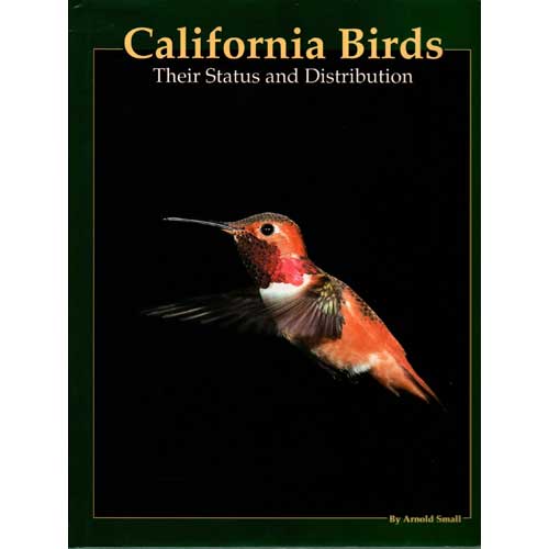 California Birds: Their Status and Distribution cover