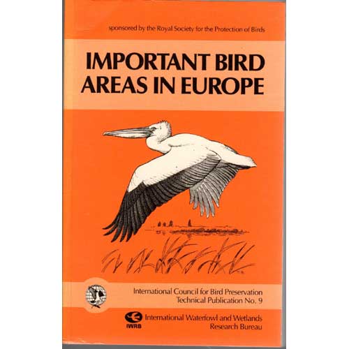 Book cover and/or sample page of Important Bird Areas in Europe