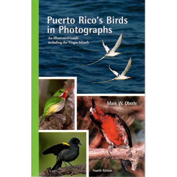 Book cover and/or sample page of Puerto Rico's Birds in Photographs, An Illustrated Guide Including the Virgin Islands. Fourth Edition