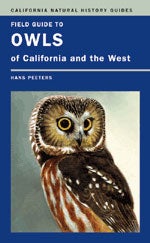 Book cover and/or sample page of Field Guide to Owls of California and the West