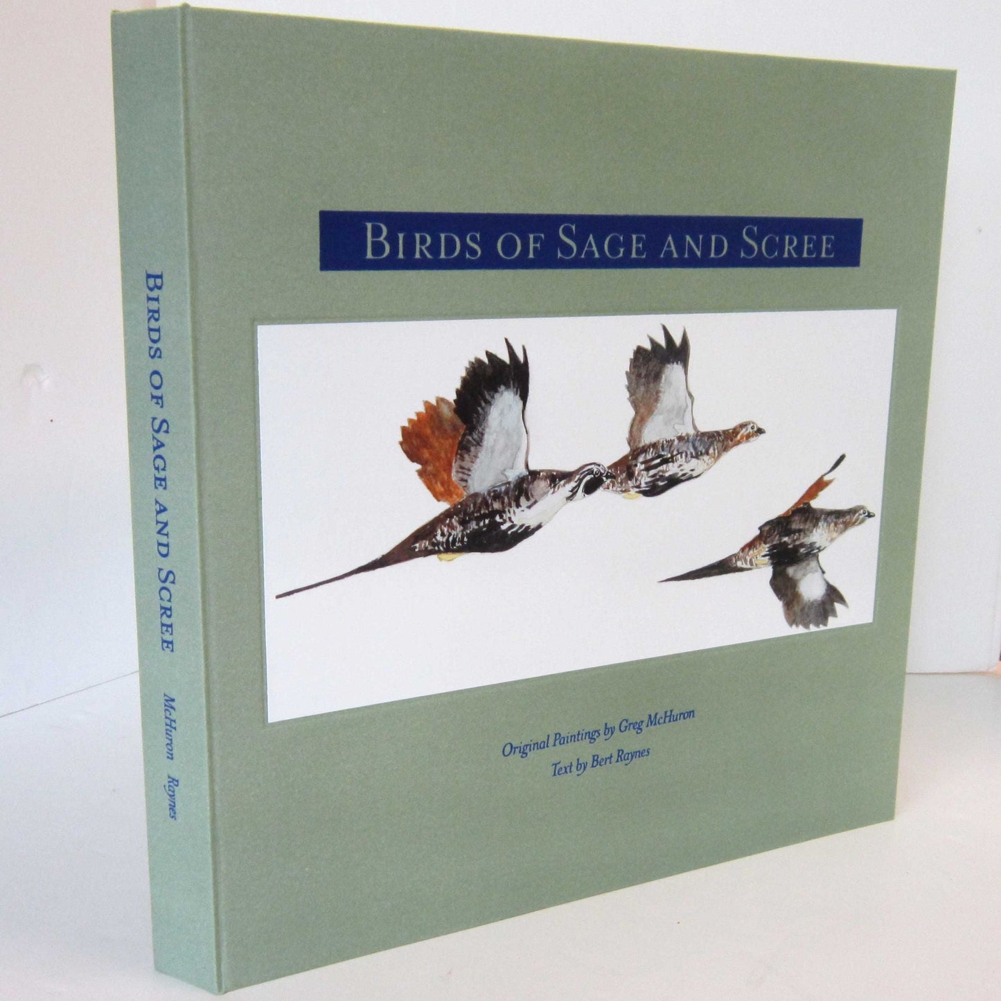 Book cover and/or sample page of Birds of Sage and Scree, Special Limited Edition