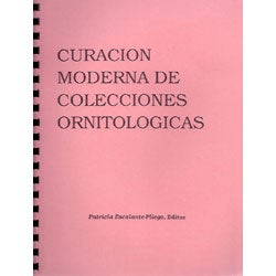 Book cover and/or sample page of Curacion Moderna de Colecciones Ornithologicas / Modern Curation of Ornithological Collections