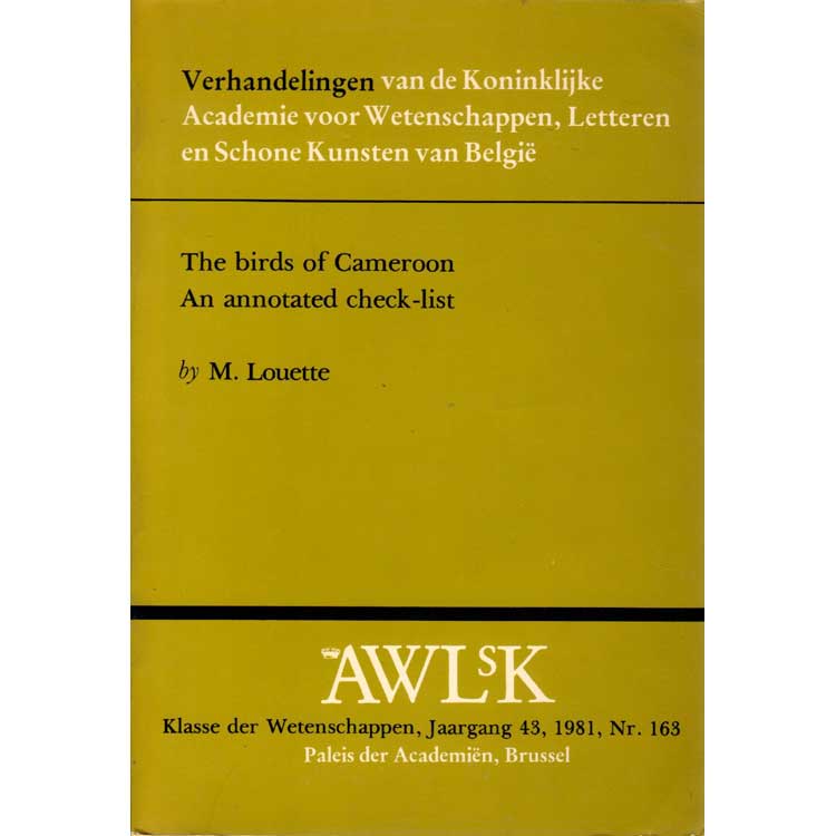 Book cover and/or sample page of The birds of Cameroon: an annotated check-list