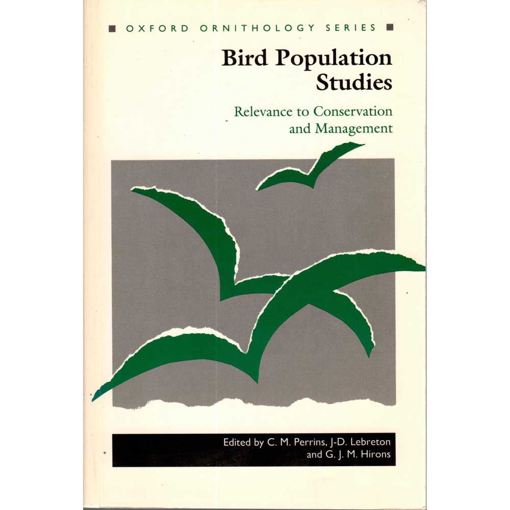 Bird Population Studies: Relevance to Conservation and Management cover