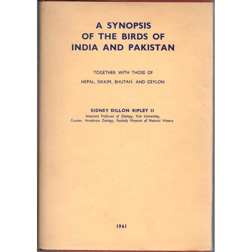 Book cover and/or sample page of A Synopsis of the Birds of India and Pakistan