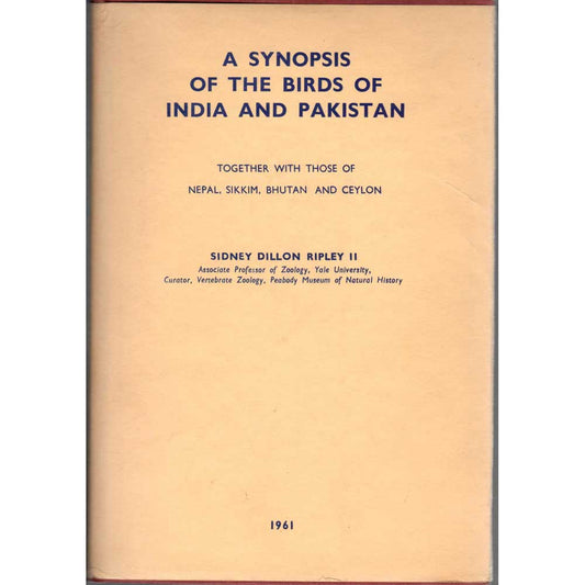 Book cover and/or sample page of A Synopsis of the Birds of India and Pakistan