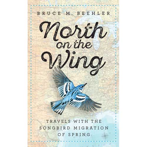 Book cover and/or sample page of North on the Wing: Travels with the Songbird Migration of Spring