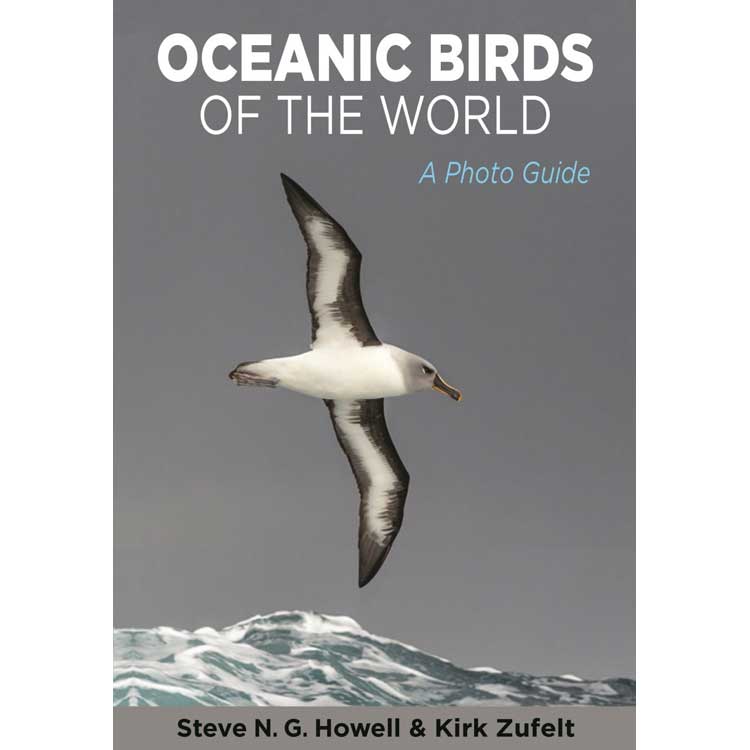 Book cover and/or sample page of Oceanic Birds of the World: A Photo Guide
