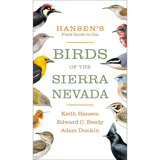 Hansen's Field Guide to the Birds of the Sierra Nevada cover