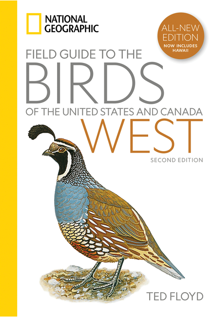 Book cover National Geographic Field Guide to the Birds of the United States and Canada—West, 2nd Edition