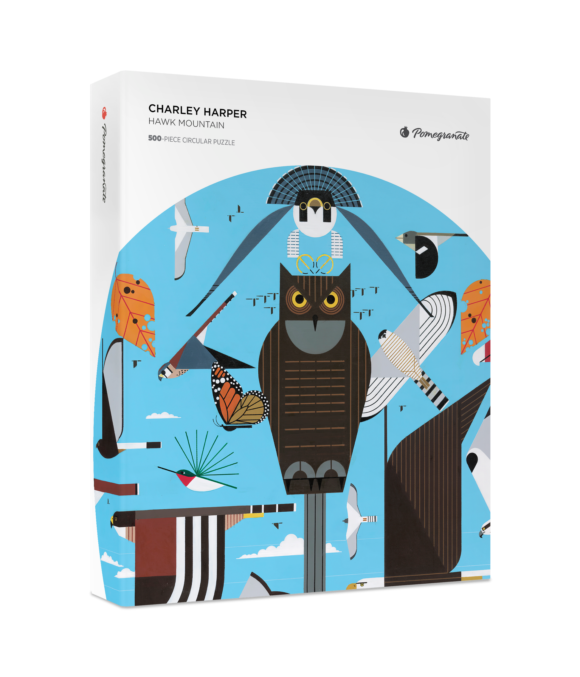 Puzzle: Charley Harper Hawk Mountain cover