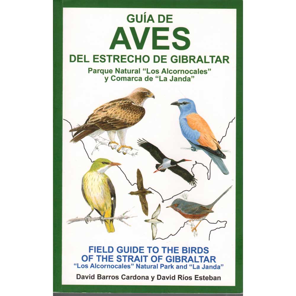 Book cover and/or sample page of Guia de Aves del Estrecho de Gibraltar