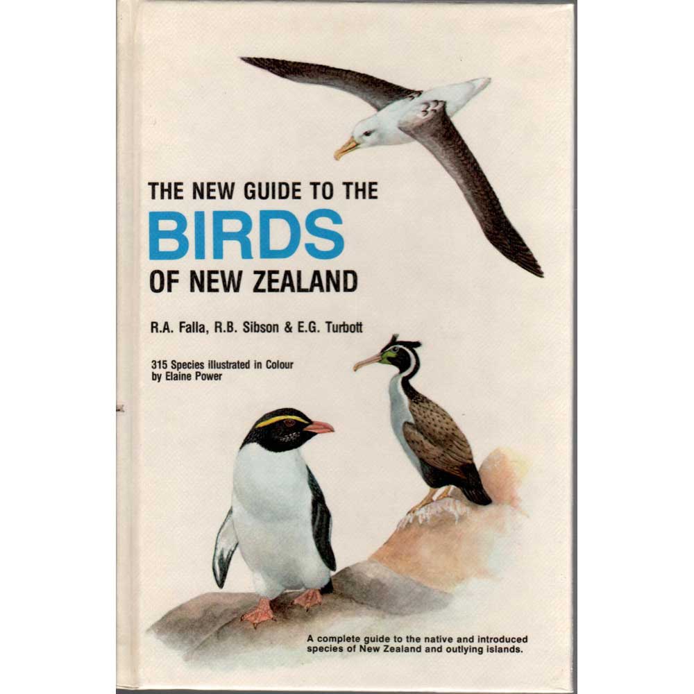 Book cover and/or sample page of The New Guide to the Birds of New Zealand