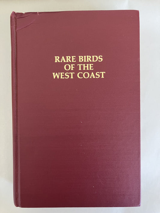 Book cover Rare Birds of the West Coast of North America