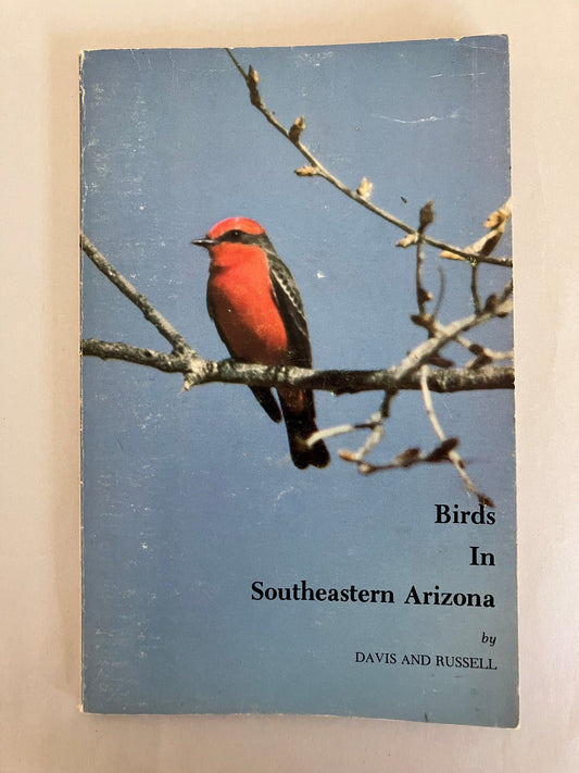 Book cover Birds in Southeastern Arizona