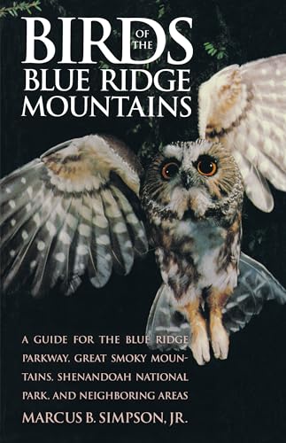 Book cover Birds of the Blue Ridge Mountains