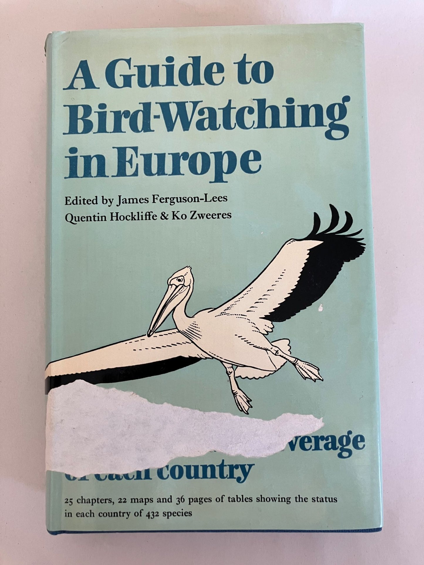 Book cover A Guide to Bird-Watching in Europe