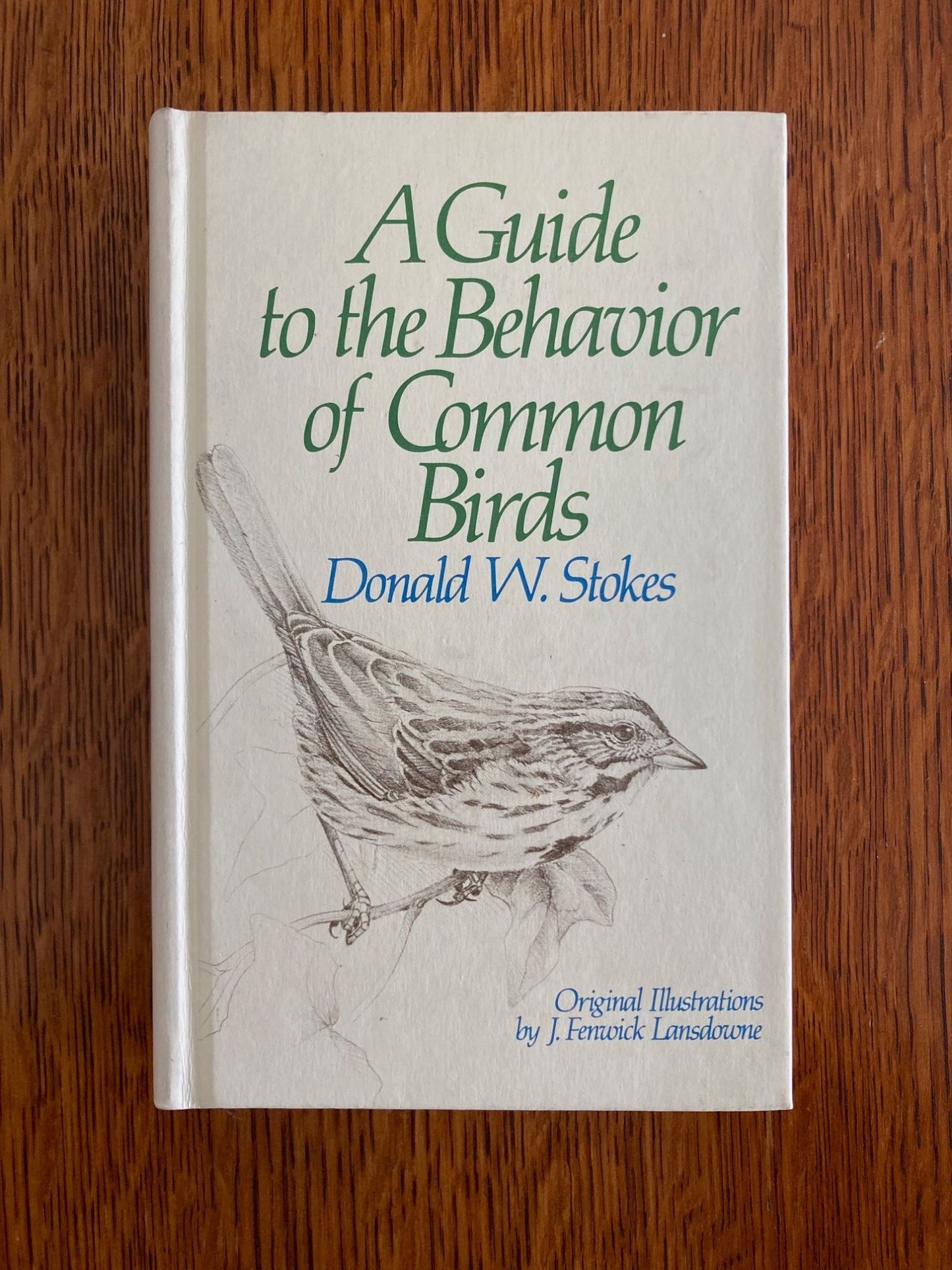 Book cover A Guide to the Behavior of Common Birds