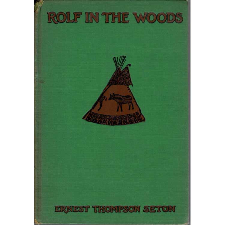 Book cover and/or sample page of Rolf in the Woods