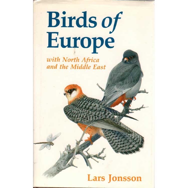 Book cover and/or sample page of Birds of Europe with North Africa and the Middle East