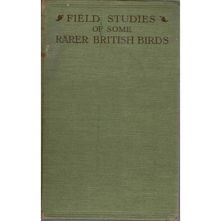 Book cover and/or sample page of Field-Studies of Some Rarer British Birds