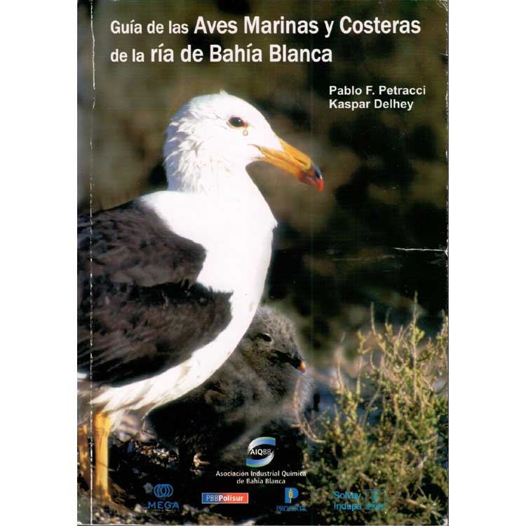Book cover and/or sample page of GuÃÂa de las Aves Marinas y Costeras de la rÃÂa de BahÃÂa Blanca