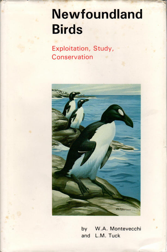 Book cover and/or sample page of Newfoundland Birds: Exploitation, Study, Conservation.