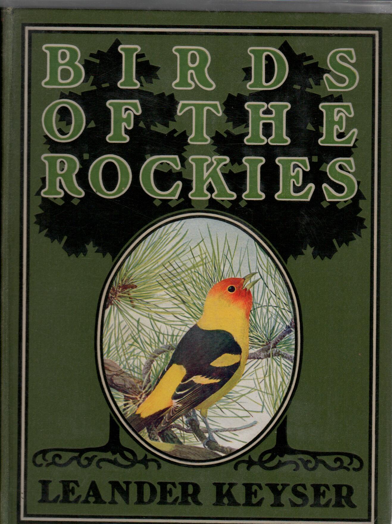 Book cover Birds of the Rockies
