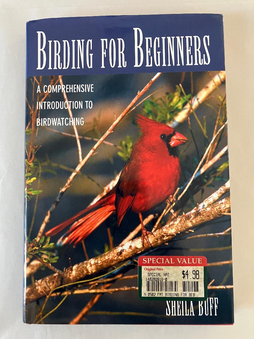 Book cover Birding for Beginners: A Comprehensive Introduction to the Art of Birdwatching