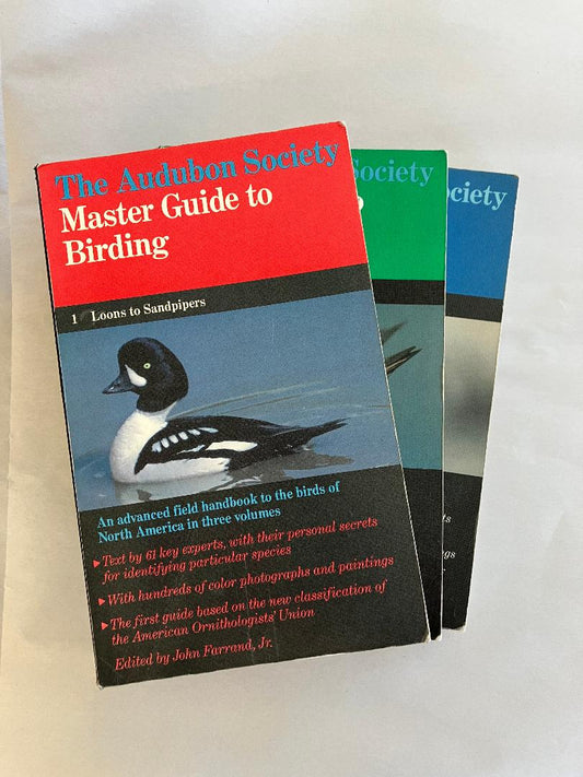 The Audubon Society Master Guide to Birding,   3 Volume Set cover