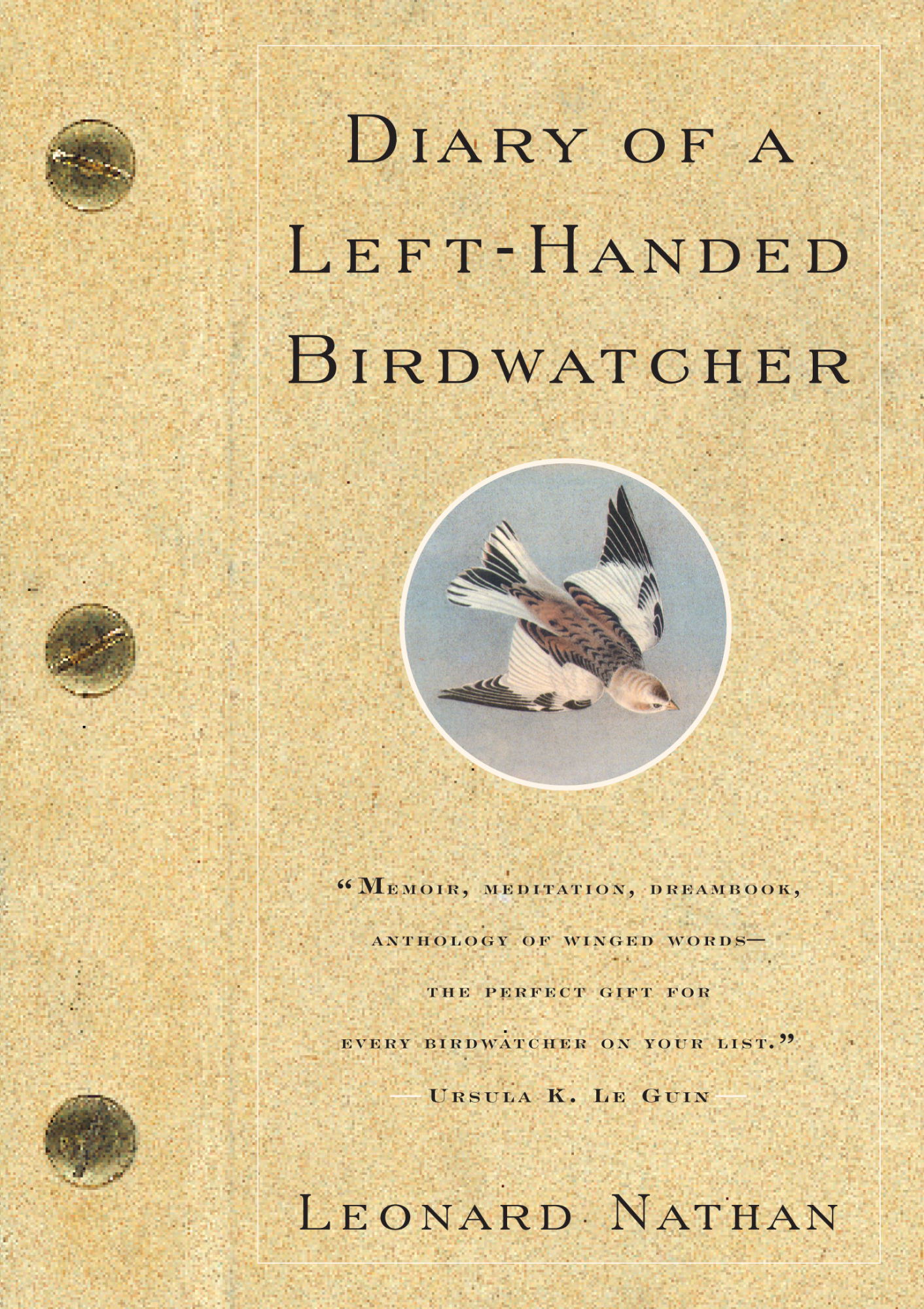 Book cover Diary of a Left-Handed Birdwatcher