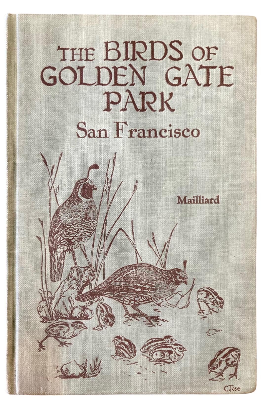 Book cover The Birds of Golden Gate Park