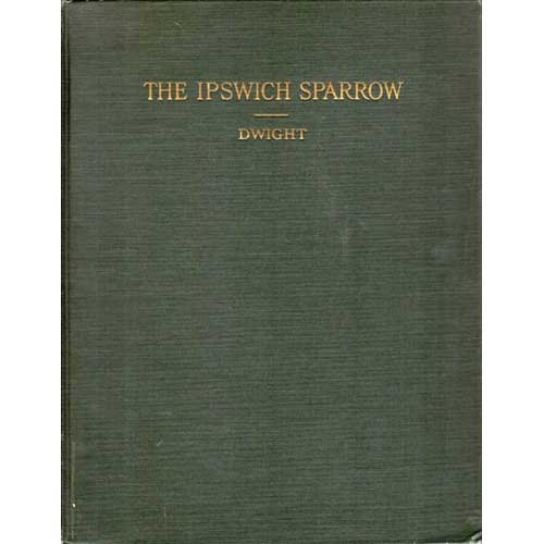 Book cover and/or sample page of The Ipswich Sparrow (Ammodramus princeps Maynard) and Its Summer Home.