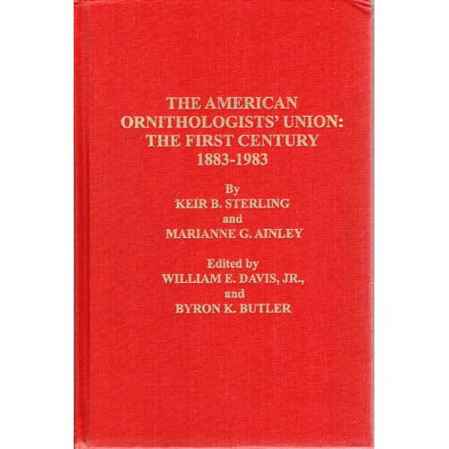 Book cover and/or sample page of The American Ornithologists' Union: The First Century, 1883-1983