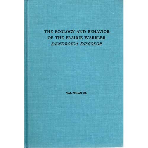 Book cover and/or sample page of The Ecology and Behavior of the Prairie Warbler (Dendroica discolor) (OM26)