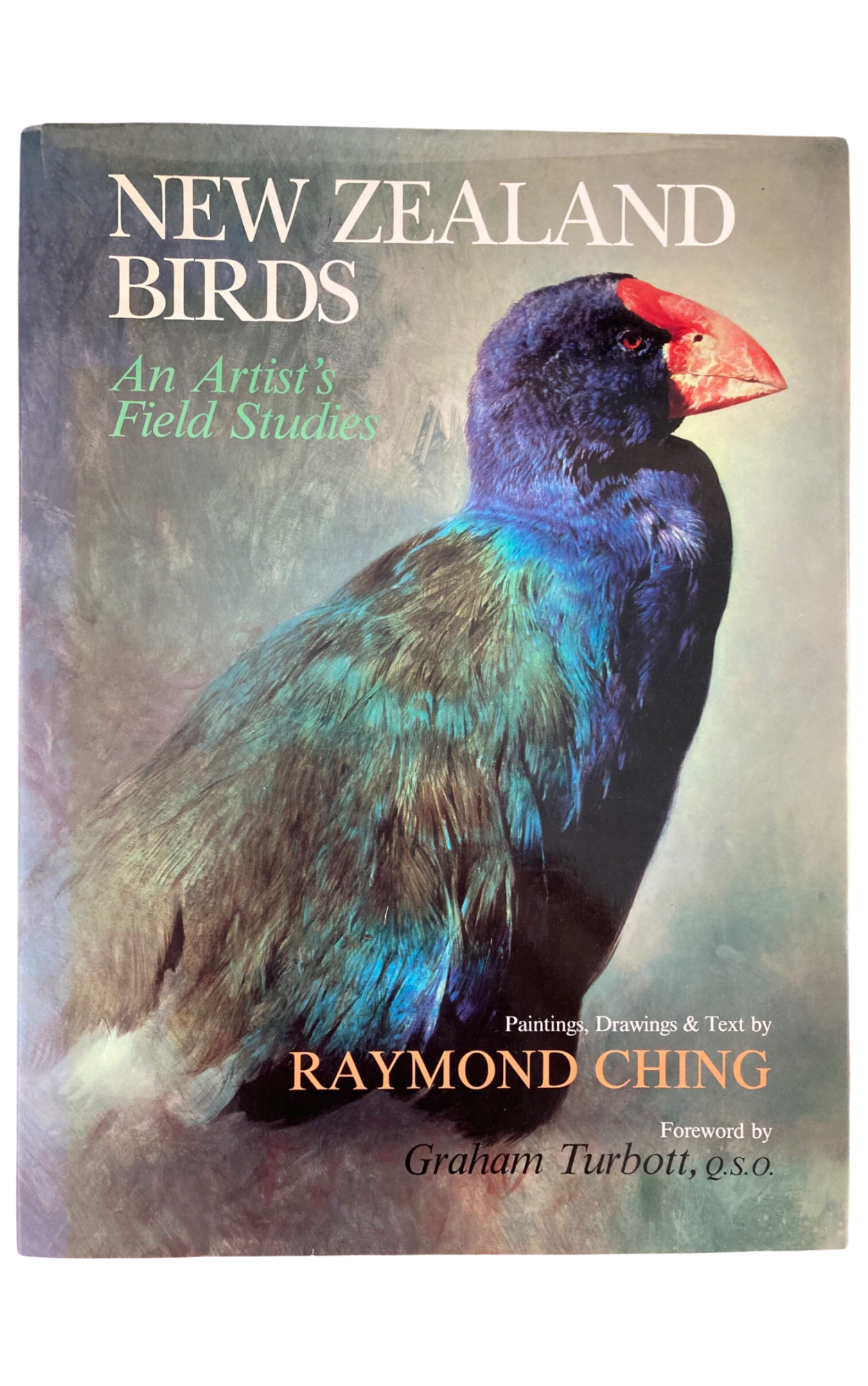 Book cover New Zealand Birds: An Artist's Field Studies