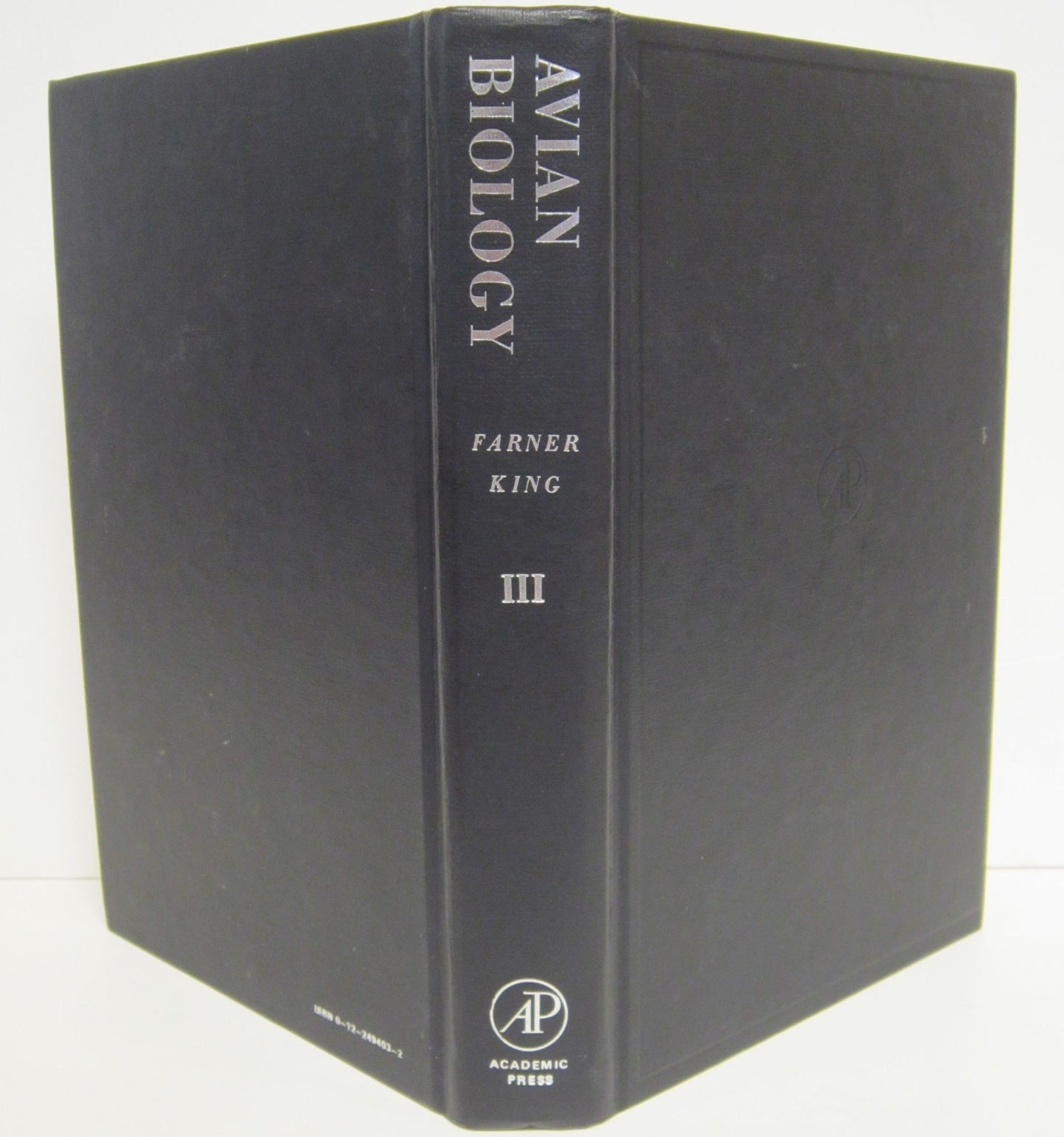Book cover Avian Biology: Volume III (3)