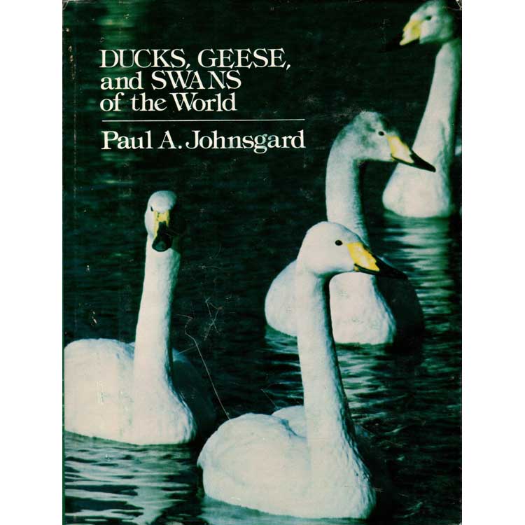 Book cover and/or sample page of Ducks, Geese, and Swans of the World