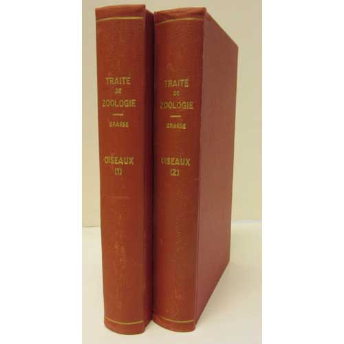 Book cover and/or sample page of Traite de Zoologie Tome XV Oiseaux