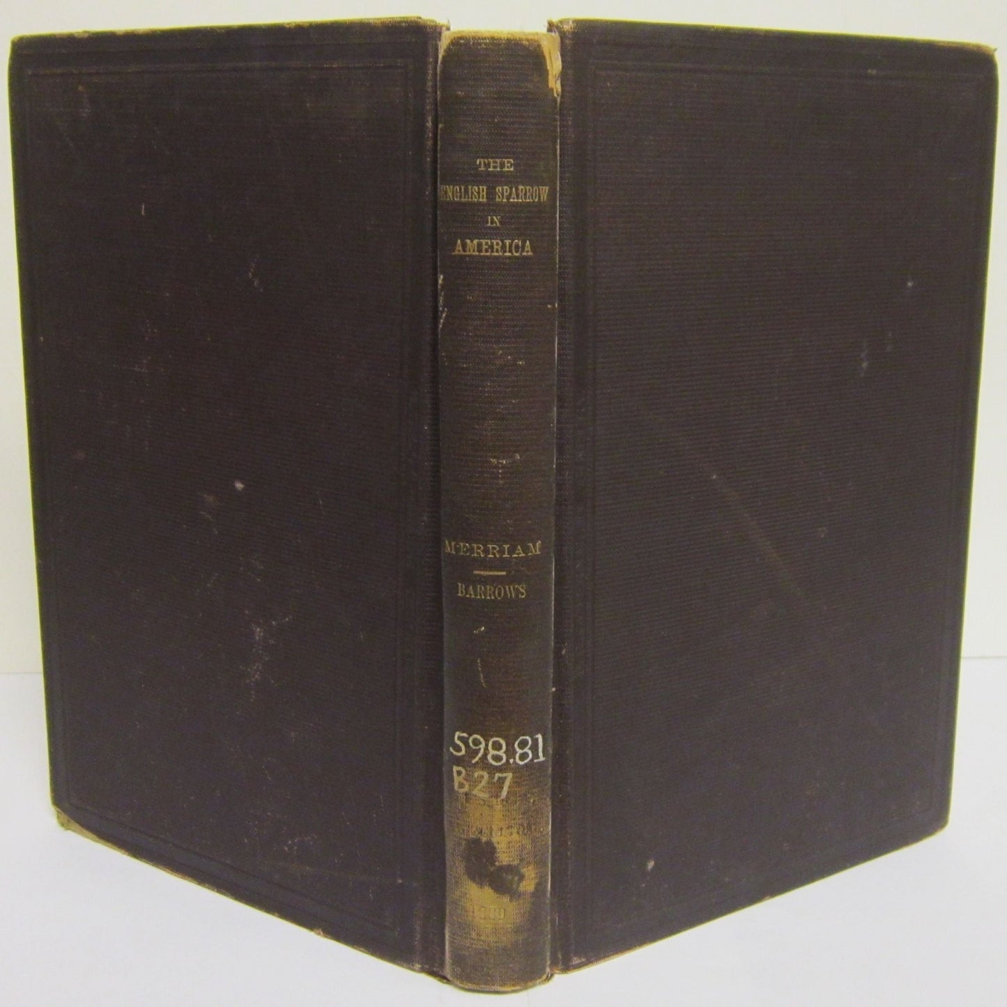 Book cover and/or sample page of The English Sparrow (Passer Domesticus) in North America: Especially in Its Relations to Agriculture