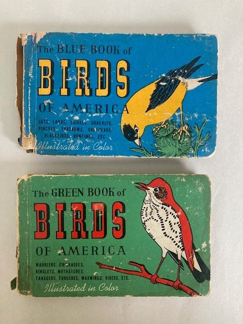 Book cover The Blue Book of Birds of America & The Green Book of Birds of America