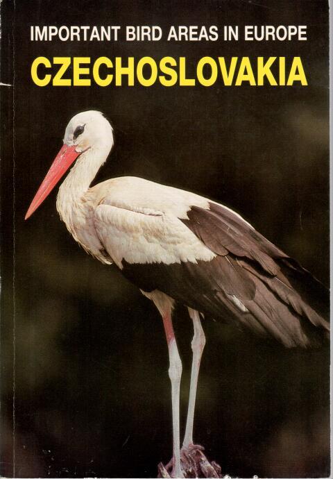 Book cover and/or sample page of Important Bird Areas in Europe: Czechoslovakia