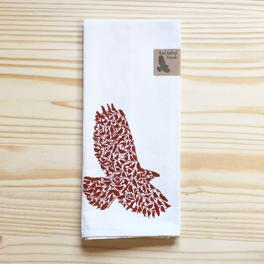 Native Birds Tea Towel