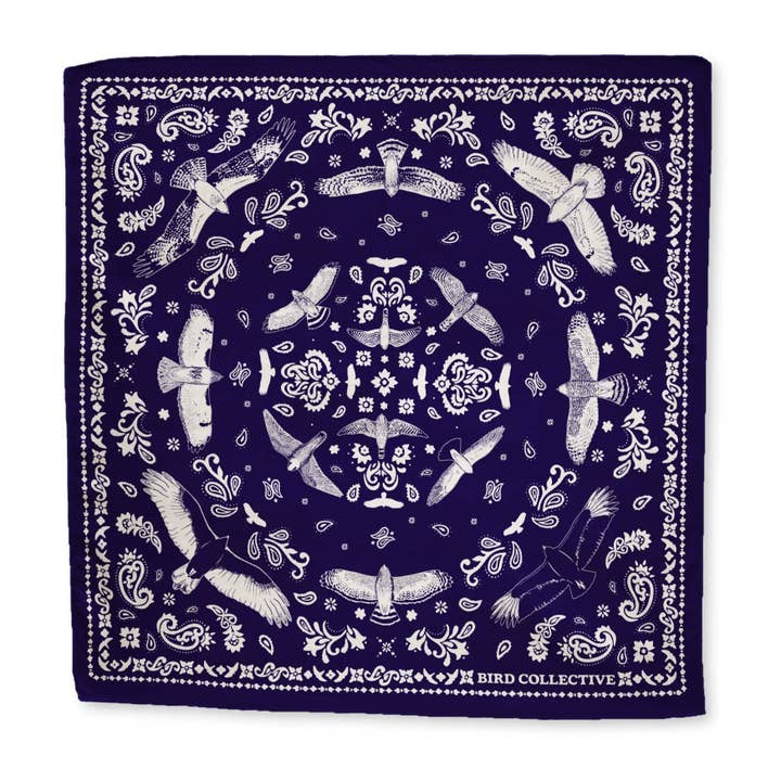 Bandana: Hawks in Flight